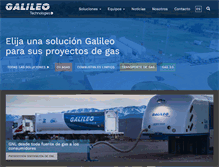 Tablet Screenshot of galileoar.com